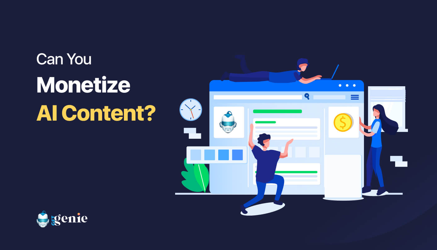 how to monetize ai written content