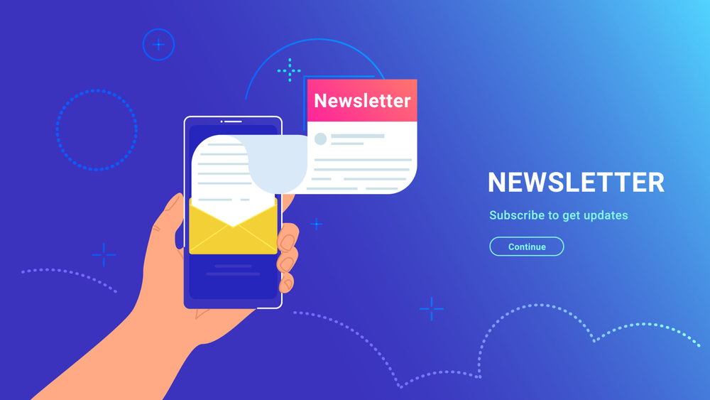 Prépare les newsletters par courrier électronique