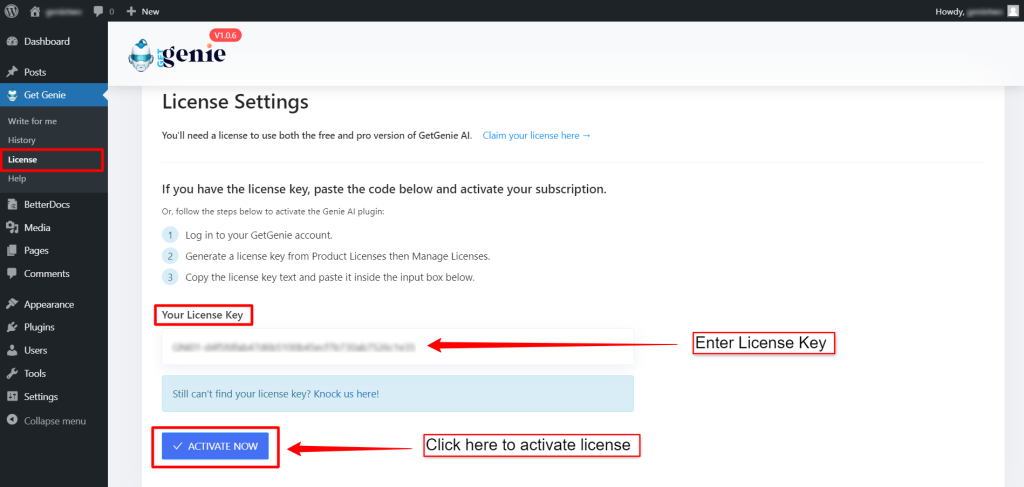 activate-license-key-GetGenie