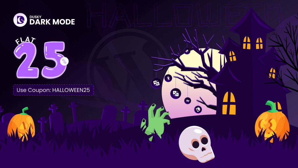 Dusky Dark Mode Halloween Deal