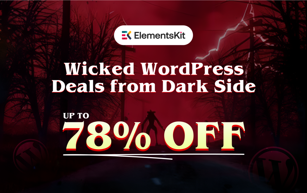 ElementsKit WordPress Halloween Deals