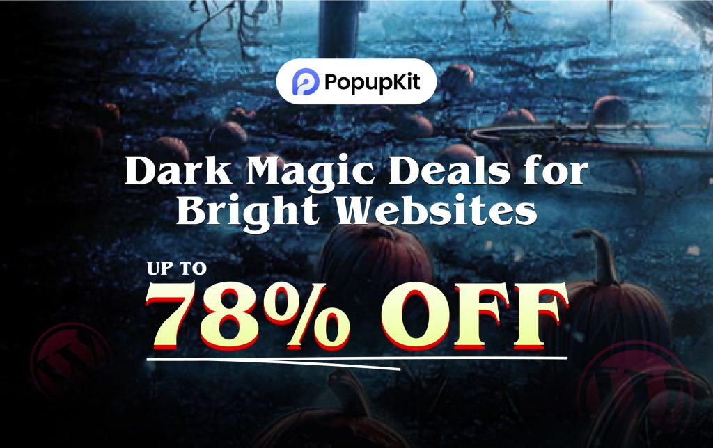 Popup builder Halloween deals