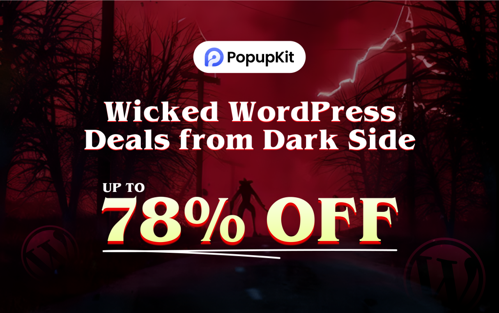 Popup builder Halloween deals