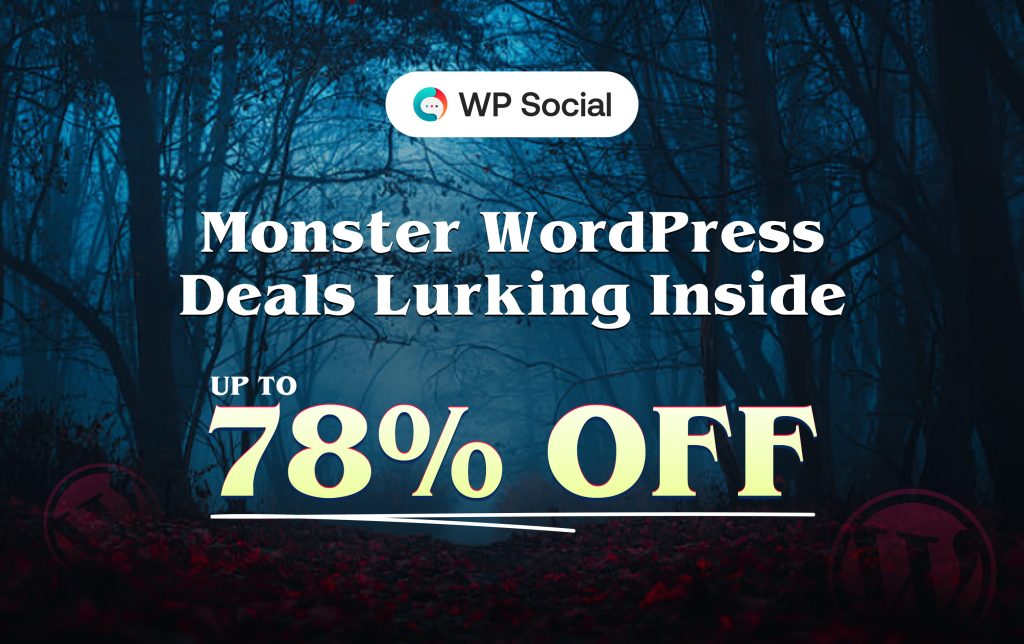 WP Social Halloween Deal