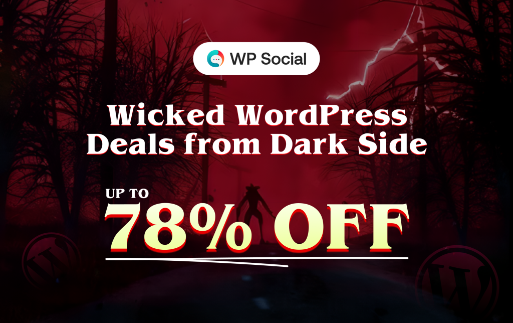 WP Social Halloween Deal