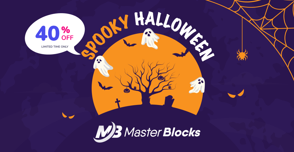 Master Blocks halloween deal