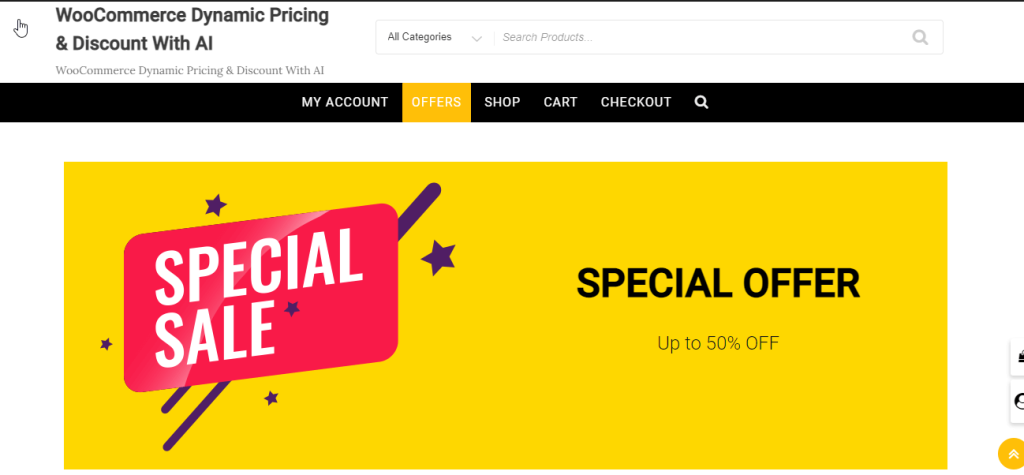 WooCommerce Dynamic Pricing and Discount With AI  - one of the best AI WooCommerce plugin