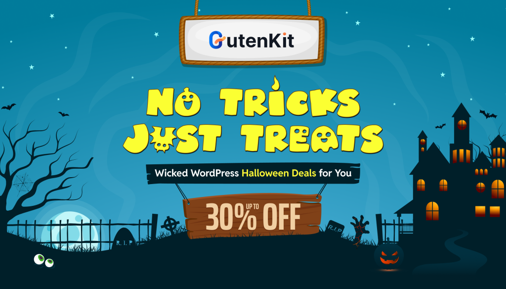 GutenKit Halloween deal