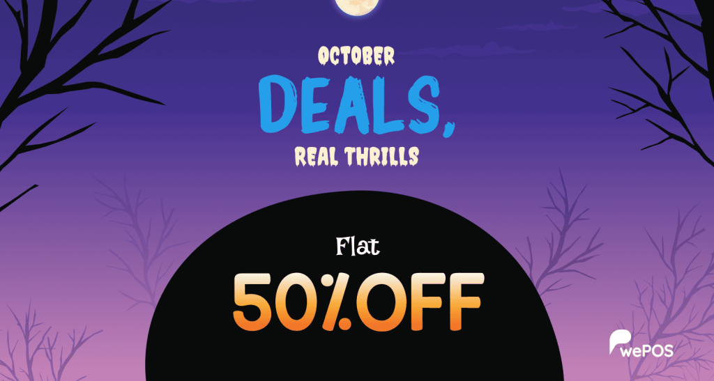 wePOS halloween deal