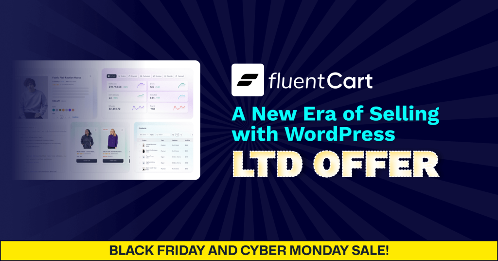 FluentCart black friday deals