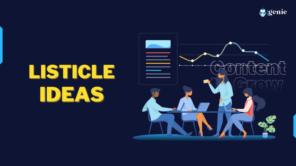 GetGenie AI How to create listicle ideas for a niche