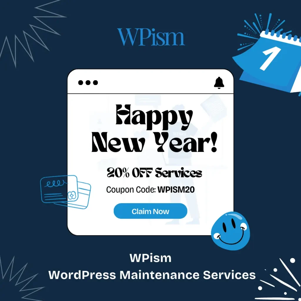 Services de maintenance WordPress de WPism