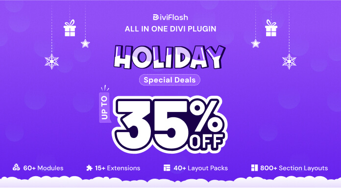 DiviFlash holiday deal