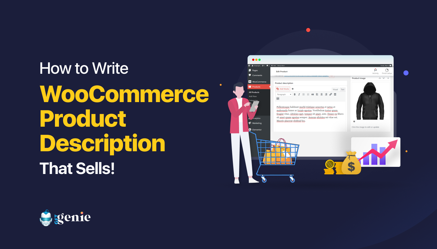 jak napisać opis produktu woocommerce