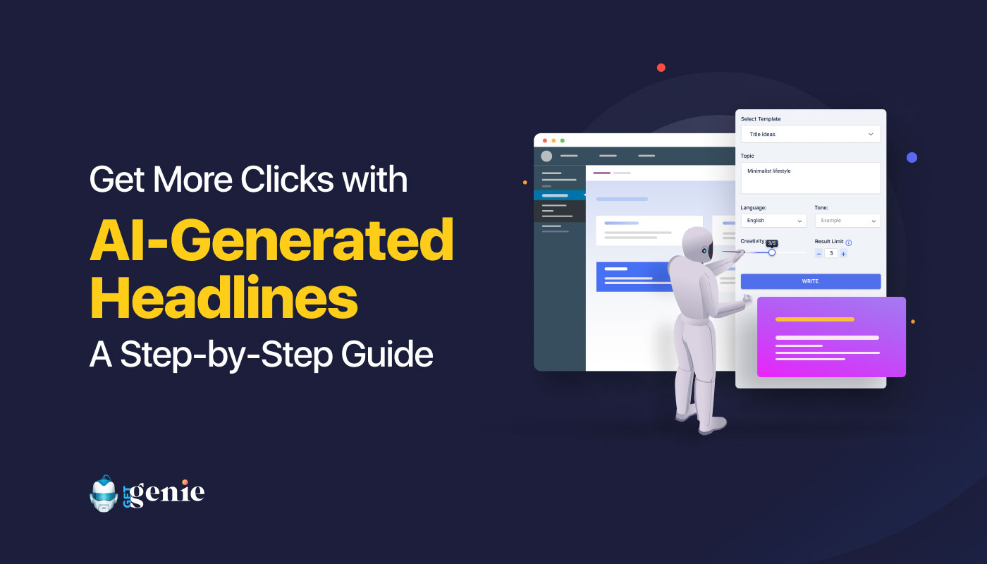 how to get AI generated headlines