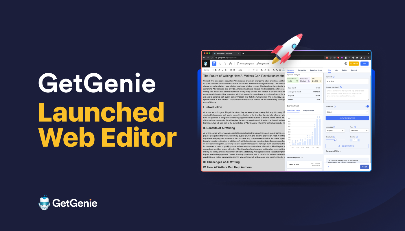 GetGenie-Webeditor