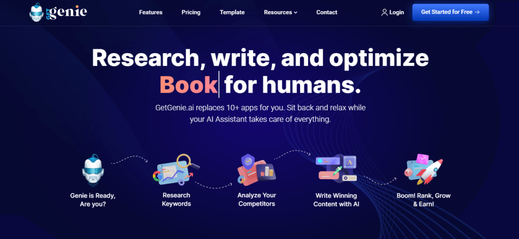 GetGenie, the best ai product description generator free and copywriting tool