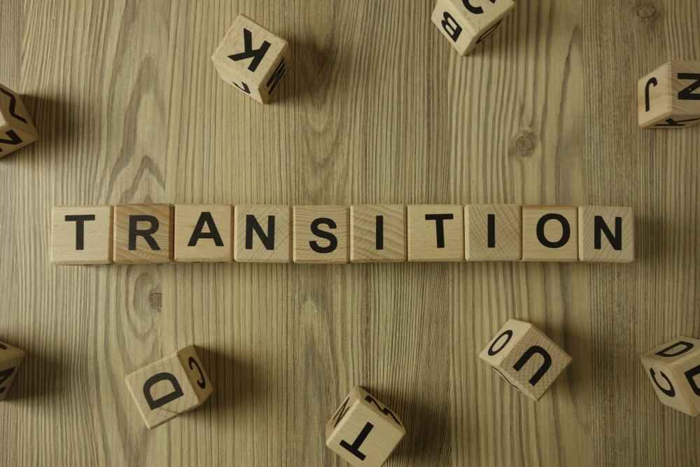 Go for transition words in sentences