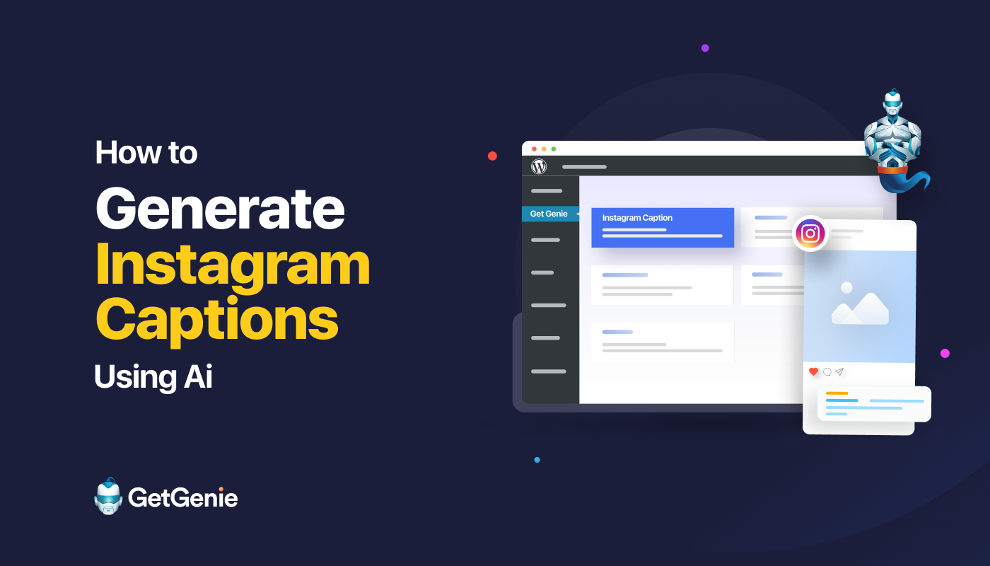 How to generate Instagram captions with AI- Featured image
