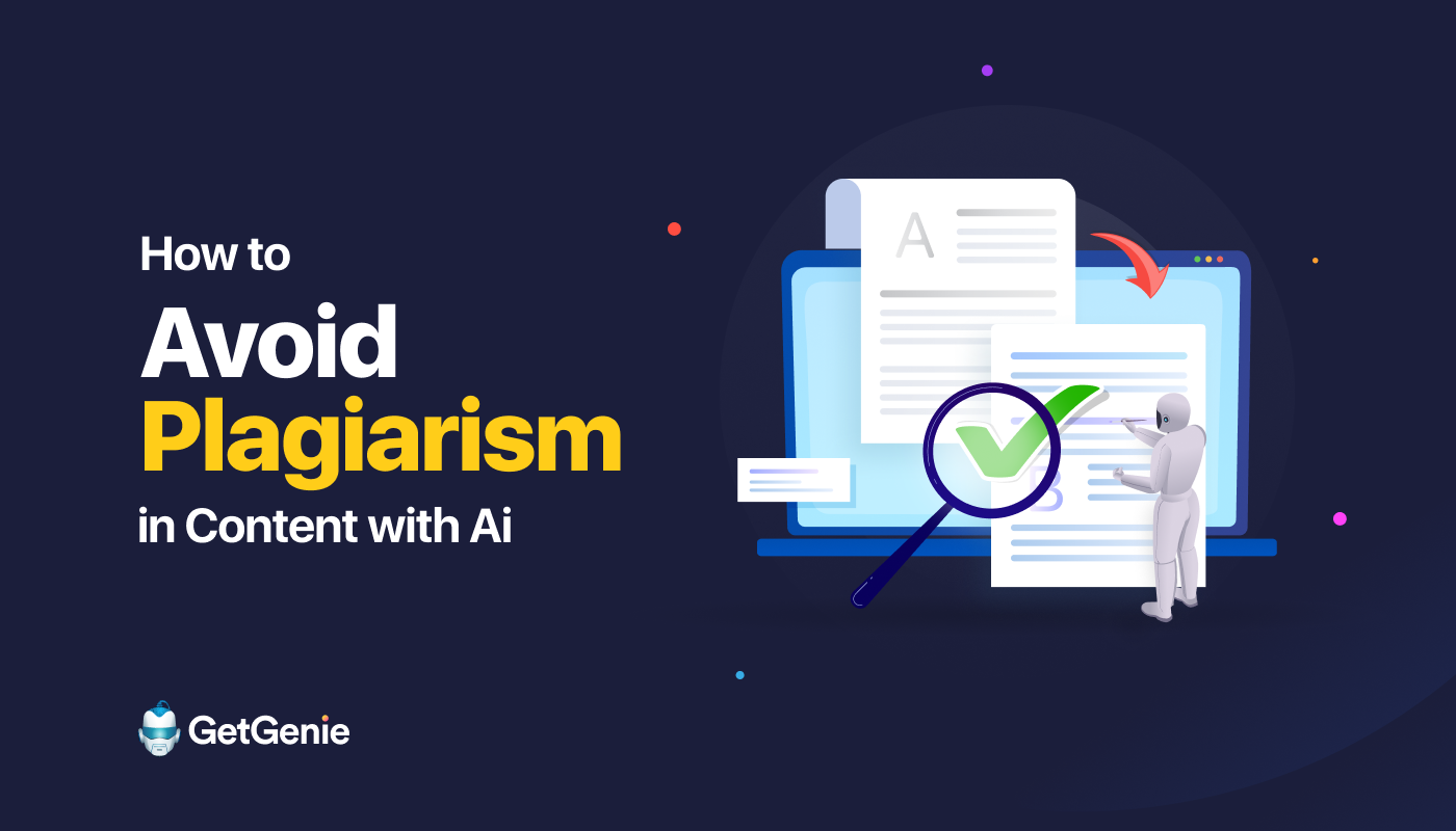 how to avoid plagiarism with ai