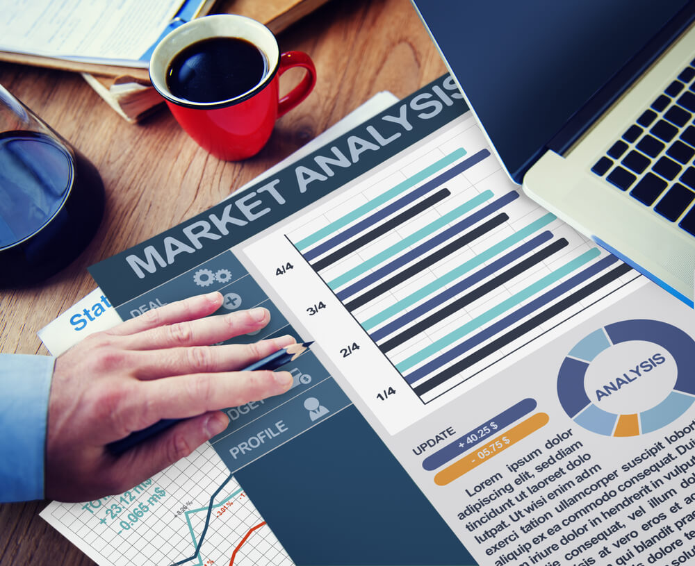 Carry out market analysis for competitor content gap analysis
