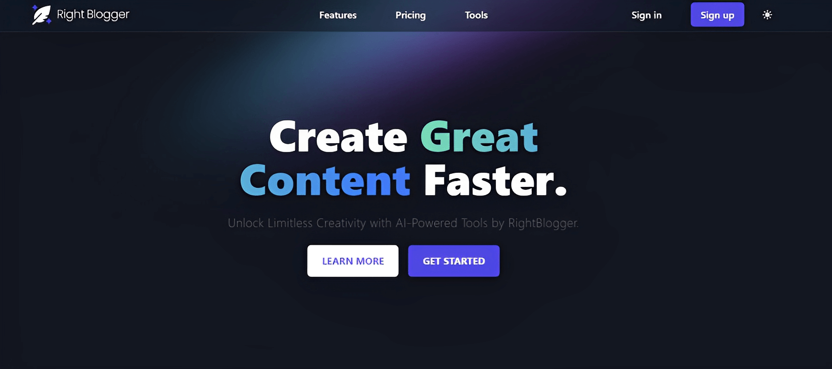 RightBlogger: Ai Tools for Bloggers