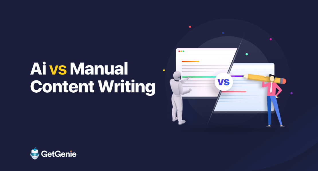 Ai vs manual content writing