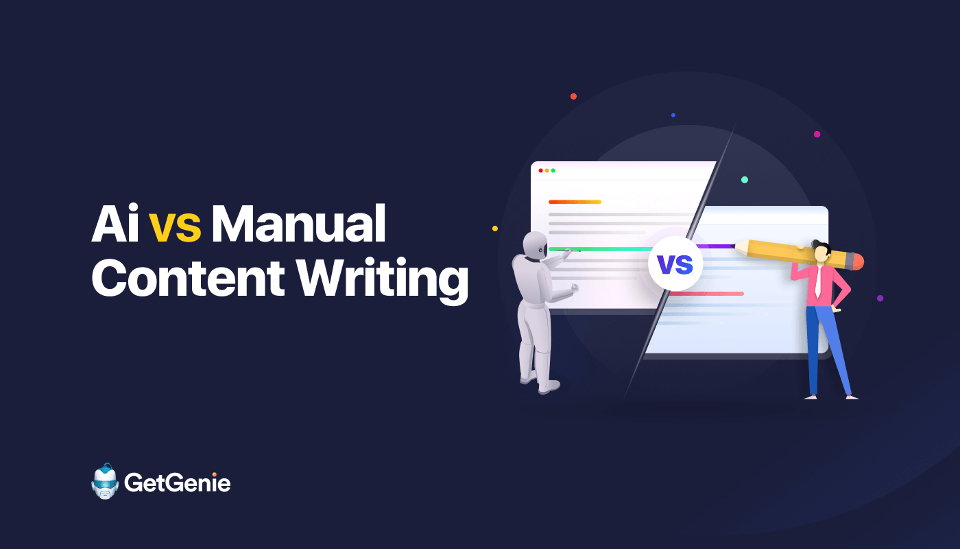 Ai vs manual content writing