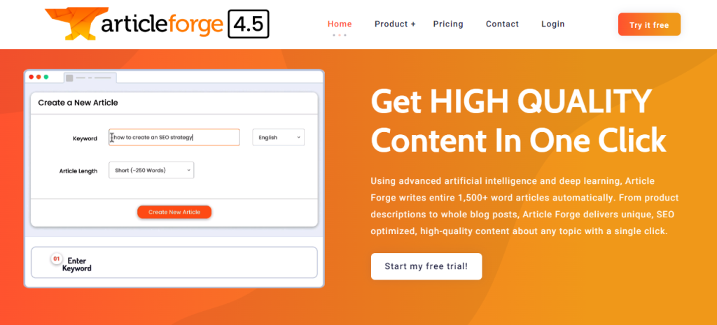 Articleforge-Best-Ai-Blog-Content-Generator-Tools