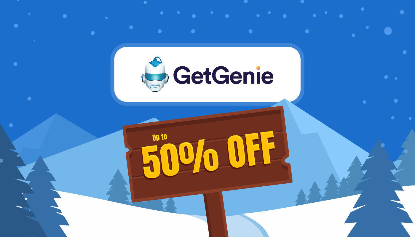 GetGenie holiday and new year deal