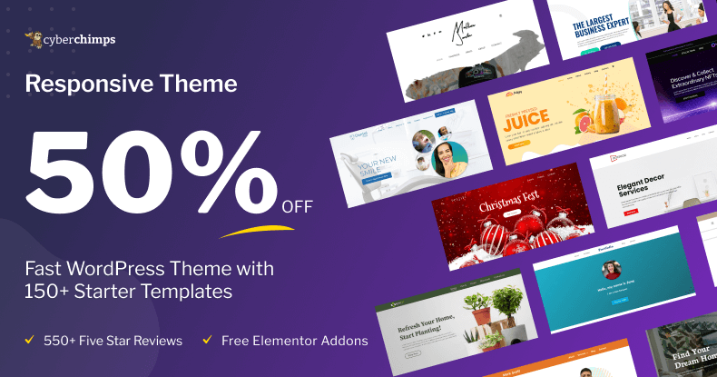 Responsive Theme by Cyberchimps