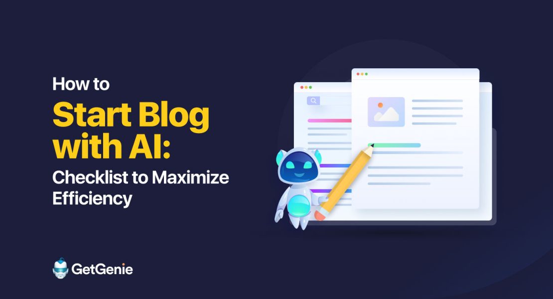 How To Start A Blog with AI