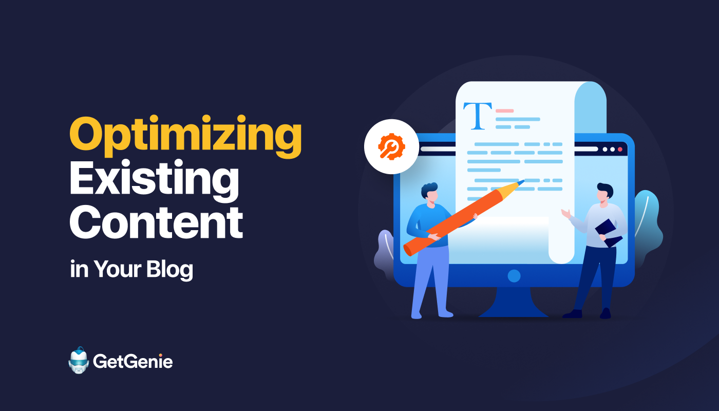 How to optimize existing content- Featured image