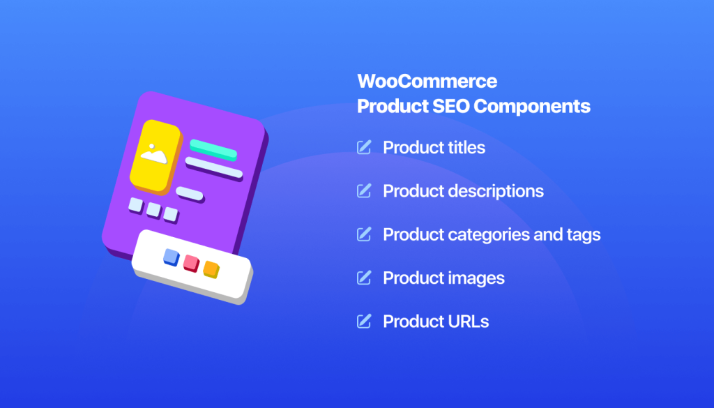 WooCommerce product SEO Components
