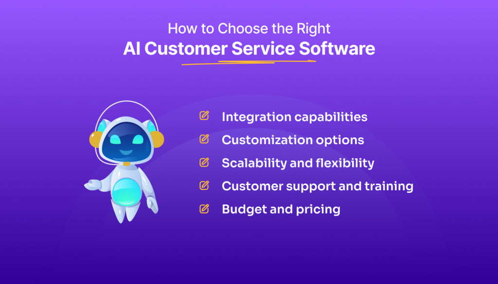 How to Choose the Right AI Customer Service Software