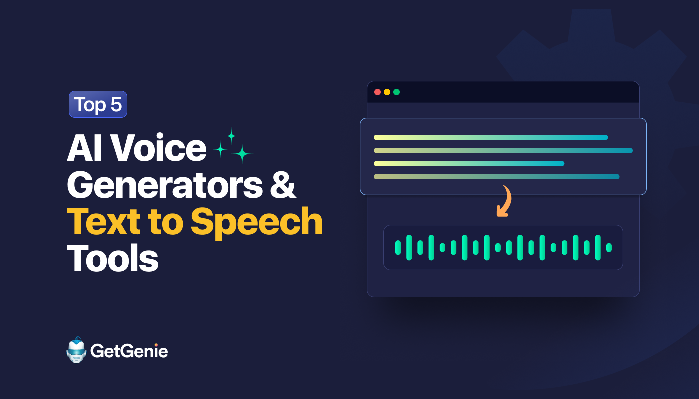 Top 5 AI voice generators & text to speech tools