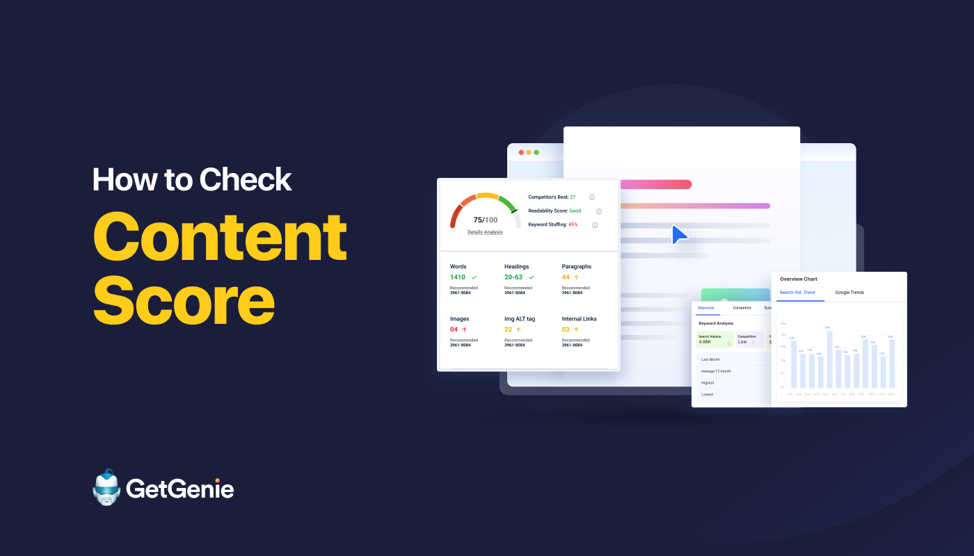 How to Check Content Score