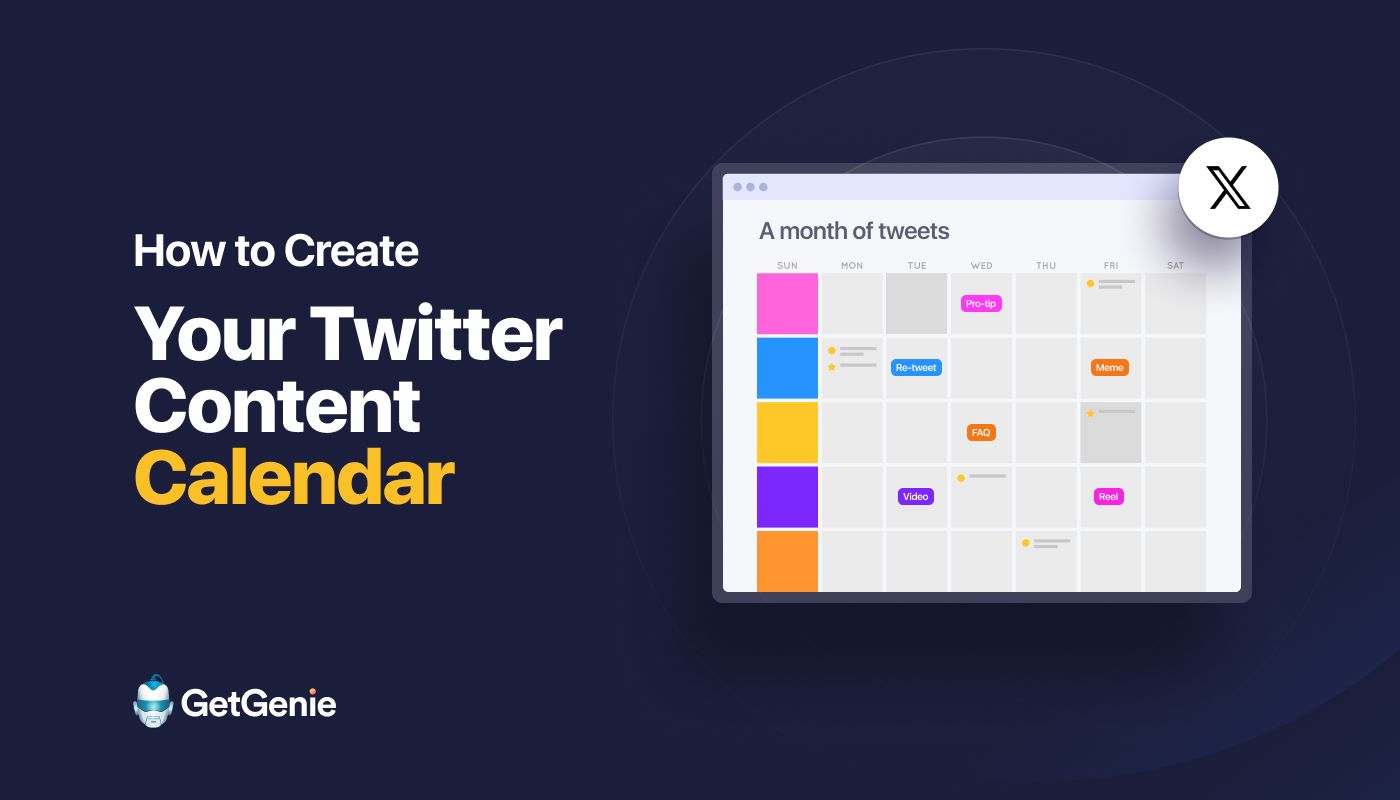 Cómo crear tu calendario de contenidos de Twitter