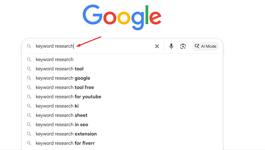 Google Autocomplete