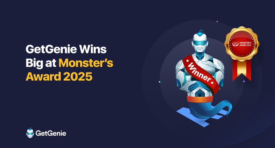 GetGenie wins template monsters award