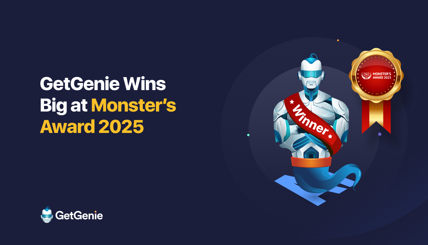 GetGenie wins template monsters award