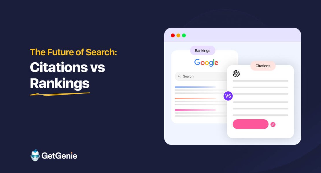 The future of search: rankings vs. citations