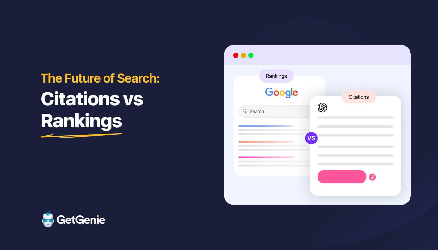 The future of search: rankings vs. citations