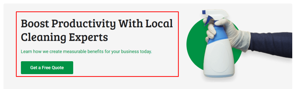 CTA local service page