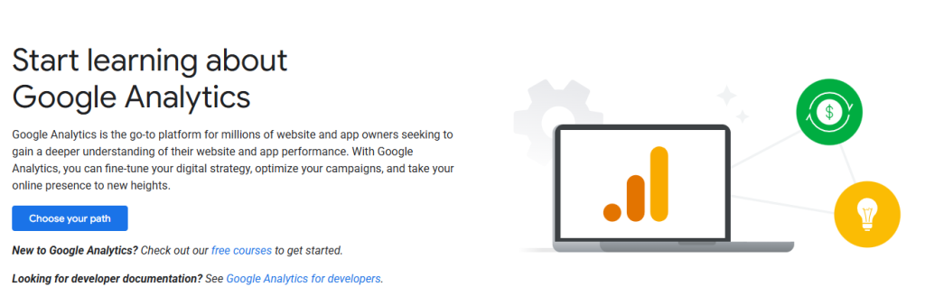 Google Analytics CTA