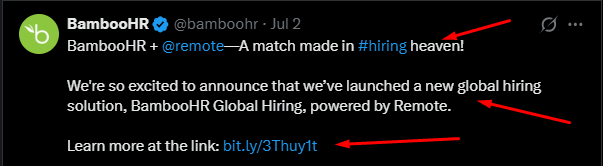 Right intent and CTA